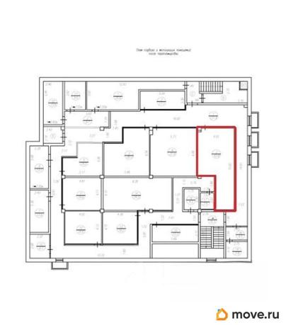 торговое помещение, 42.8 м&sup2;