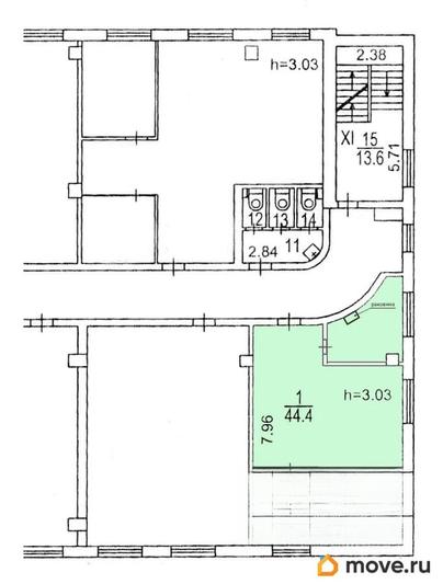 офис, 45 м&sup2;