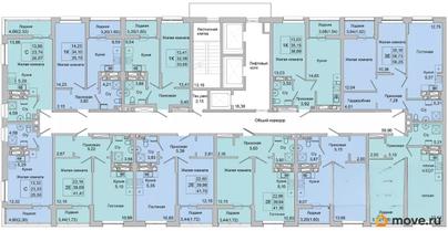 2-комн. квартира, 41.23 м&sup2;