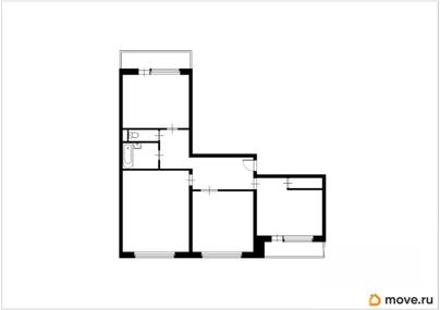 3-комн. квартира, 71 м&sup2;