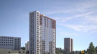 1-комн. апартаменты, 36.8 м&sup2;
