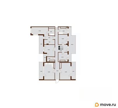 5-комн. квартира, 188.98 м&sup2;