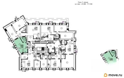 1-комн. квартира, 30.32 м&sup2;