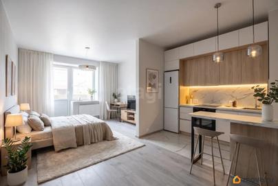 студия, 30.61 м&sup2;