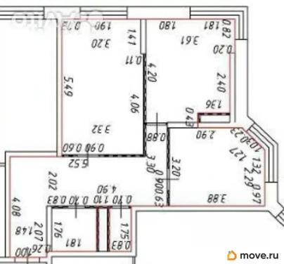 2-комн. квартира, 65.3 м&sup2;