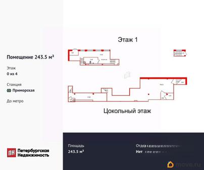 свободного назначения, 243.5 м&sup2;