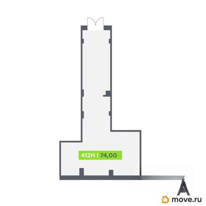 свободного назначения, 74 м&sup2;