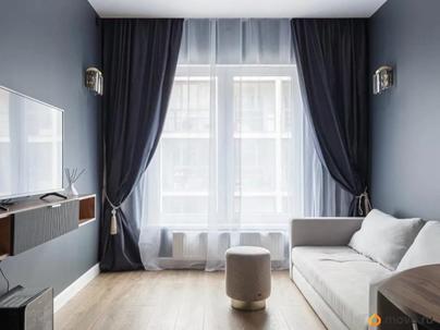 1-комн. апартаменты, 45.5 м&sup2;