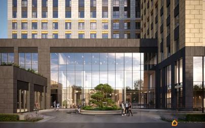 1-комн. апартаменты, 45.99 м&sup2;