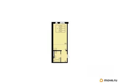 студия, 32.2 м&sup2;