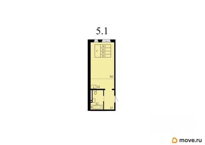 студия, 32.2 м&sup2;