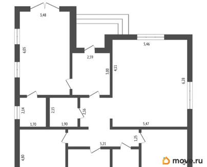 коттедж, 140 м&sup2;, 6.3 сотки