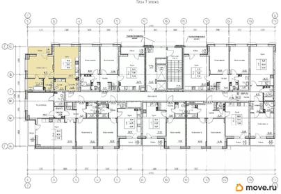 1-комн. квартира, 59.1 м&sup2;