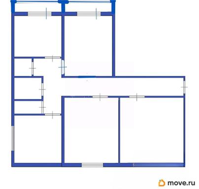 4-комн. квартира, 78.4 м&sup2;