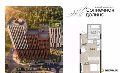 1-комн. квартира, 34.23 м&sup2;