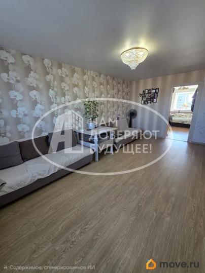 3-комн. квартира, 58.6 м&sup2;