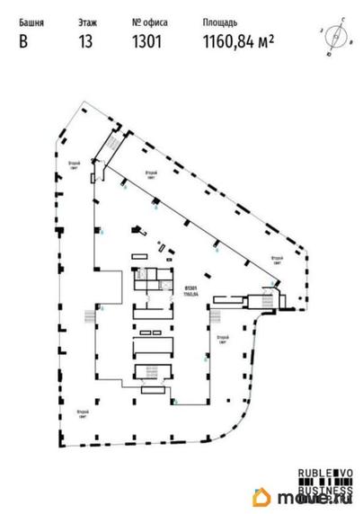 офис, 1160.84 м&sup2;