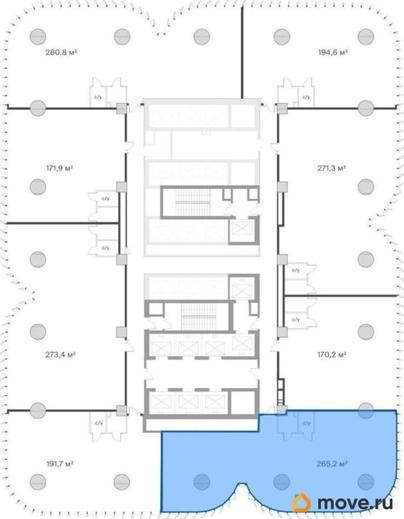 офис, 265.2 м&sup2;