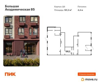 свободного назначения, 191.3 м&sup2;