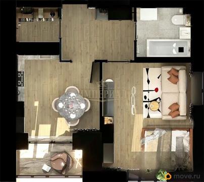 1-комн. квартира, 40.13 м&sup2;