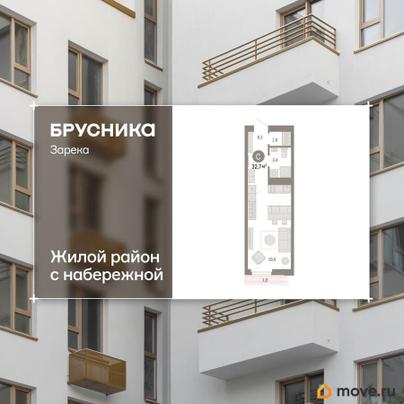 студия, 32.72 м&sup2;