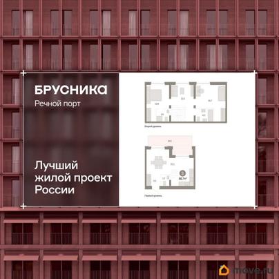 3-комн. квартира, 88.7 м&sup2;
